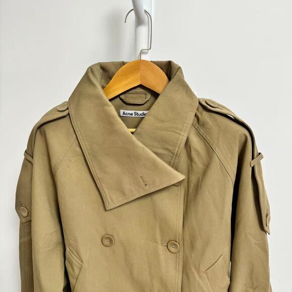 NWOT ！Acne Studios Oriso double-breasted twill jacket - Picture 6 of 14